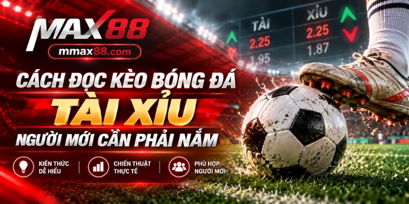 Cách đọc kèo bóng đá tài xỉu người mới cần phải nắm