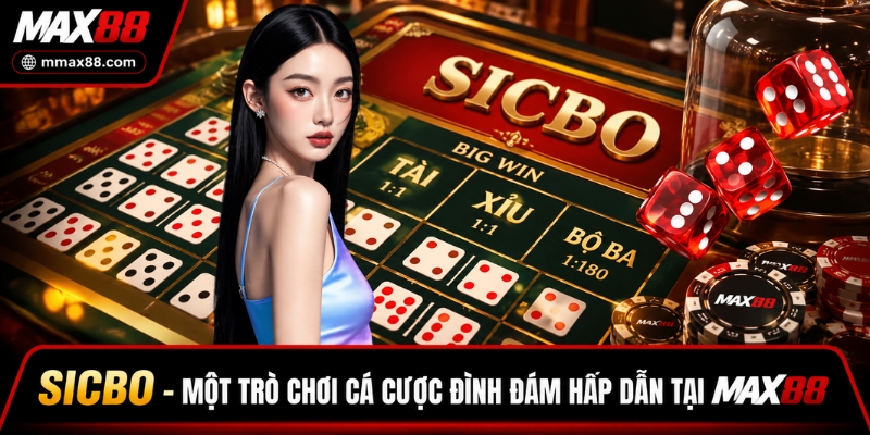 Sicbo - Một trò chơi cá cược đình đám hấp dẫn tại MAX88